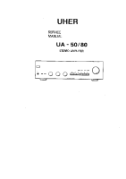 Uher UA-50 - Service Manual 